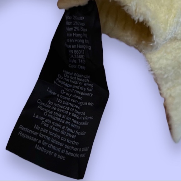 Bebe Swarovski long sleeve baby fur top crystals yellow y2k rare fuzzy sweater - Picture 7 of 7